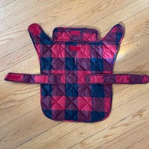 Buffalo Plaid Dog Coat - Medium